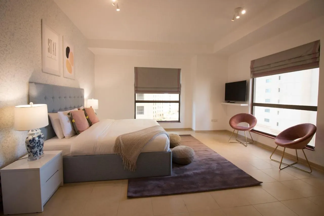Premium 3Br! Partial Sea-View - Amwaj Apartment Dubai